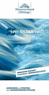 Lies hier den Flyer "Wir BILDEN aus" des Wasserverbands Wittlage in Bad Essen.