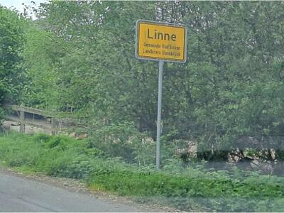 Ortsschild Linne